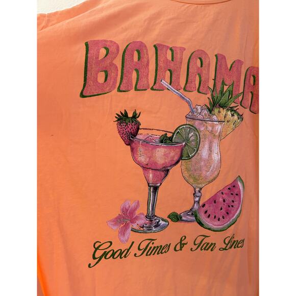 Show Me Your Mumu Check In Tee Bahamas Graphic 2X - Picture 5 of 6